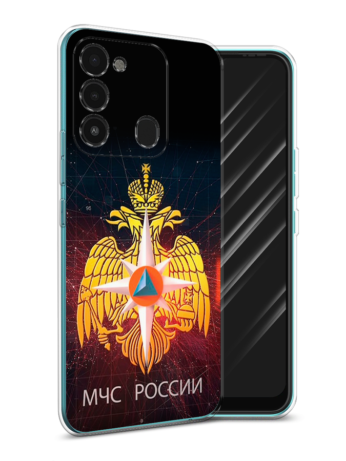 

Чехол Awog на Tecno Spark Go 2022/8С/9 "МЧС России", Разноцветный, 301250-5