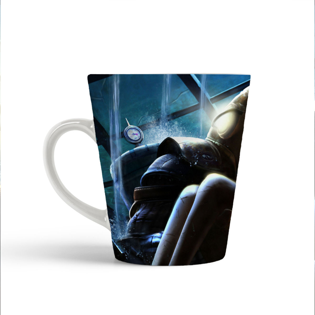 

Конусная кружка CoolPodarok bioshock Девочка на руках
