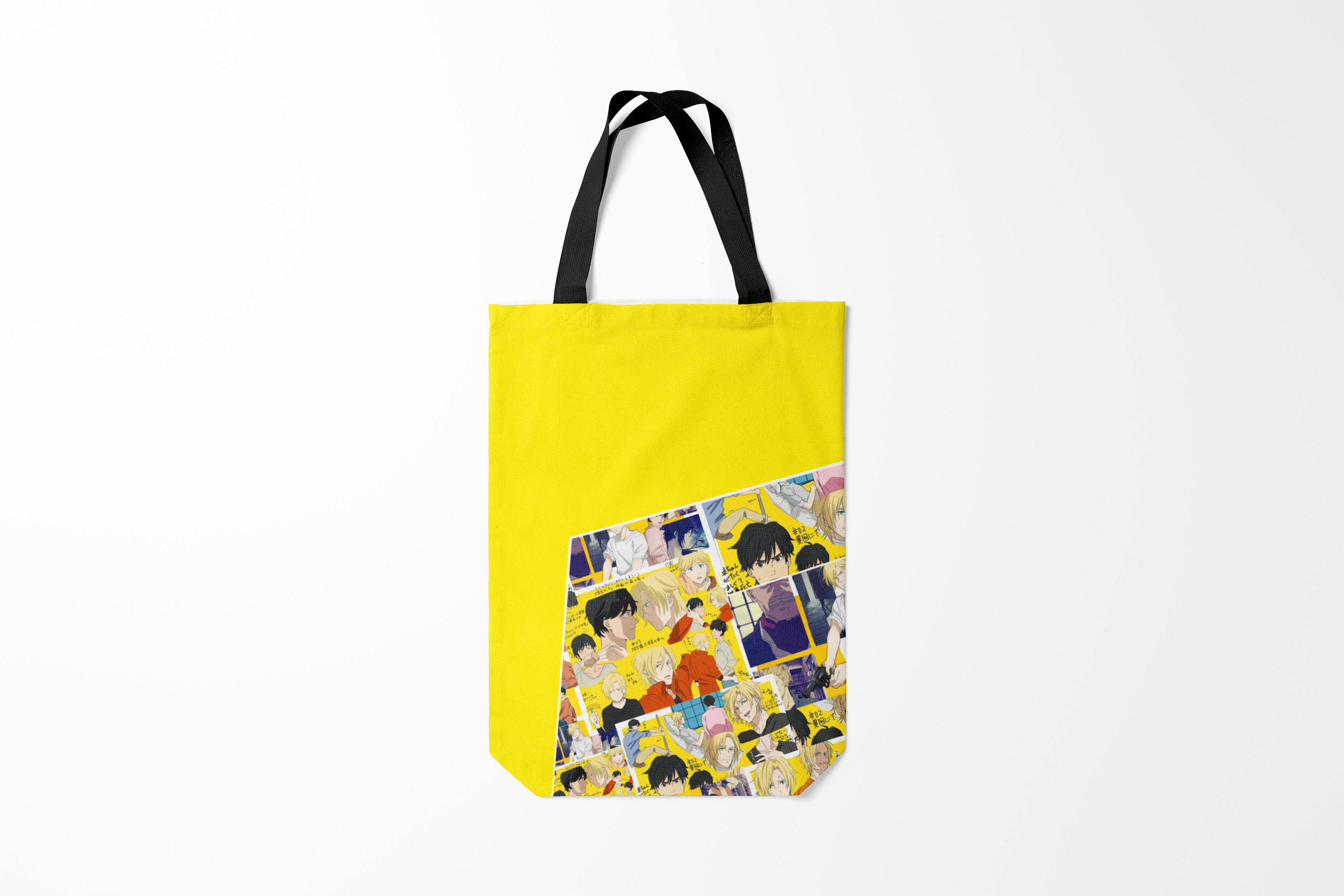 

Сумка шoппер унисекс Burnettie Banana Fish, желтый, Banana Fish