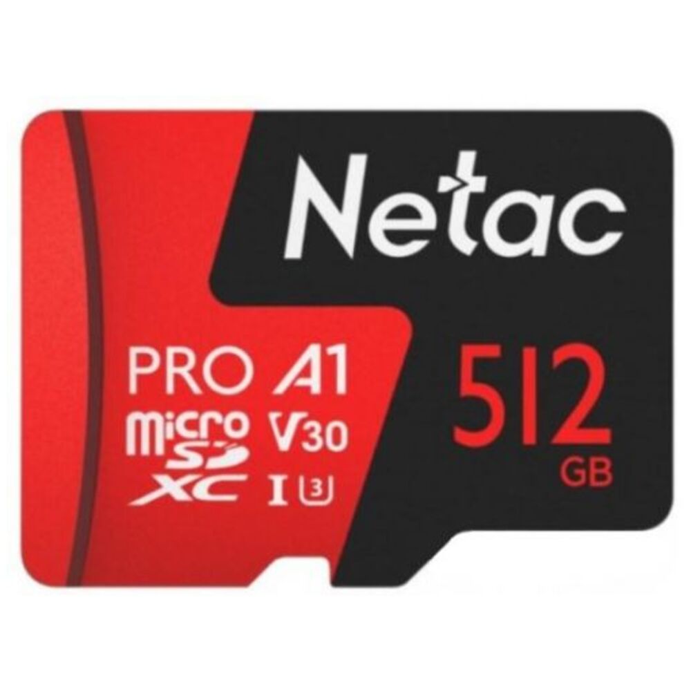 Карта памяти Netac Micro SDXC 512Гб (NT02P500PRO-512G-R)