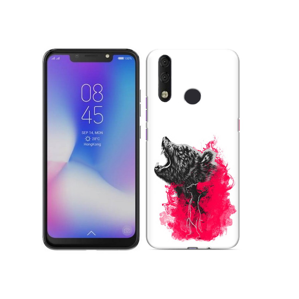 

Чехол MyPads Tocco для Tecno Camon 11 Pro медведь в дымке, Tocco