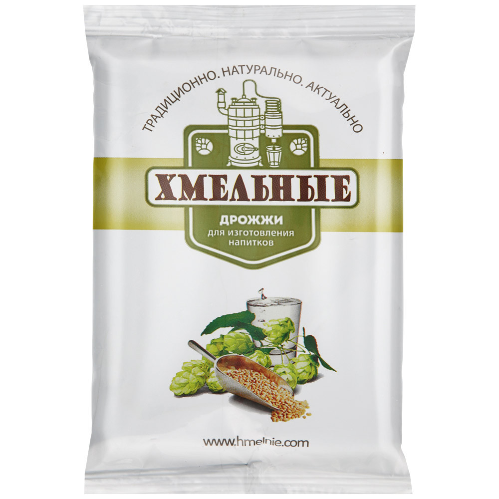 

Дрожжи Хмельные для приготовления напитков сухие 100 г