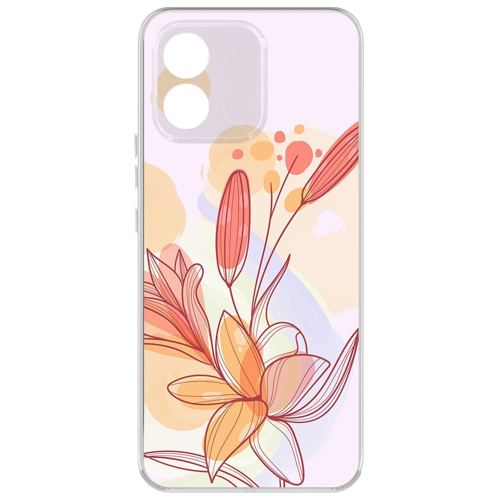 

Чехол-накладка Krutoff Clear Case Фантазия для Honor X5, Прозрачный