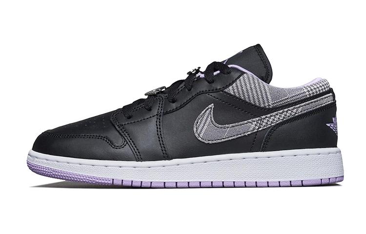 

Кеды унисекс Jordan Air Jordan 1 Low SE Houndstooth GS черные 39 EU, Черный, Air Jordan 1 Low SE Houndstooth GS