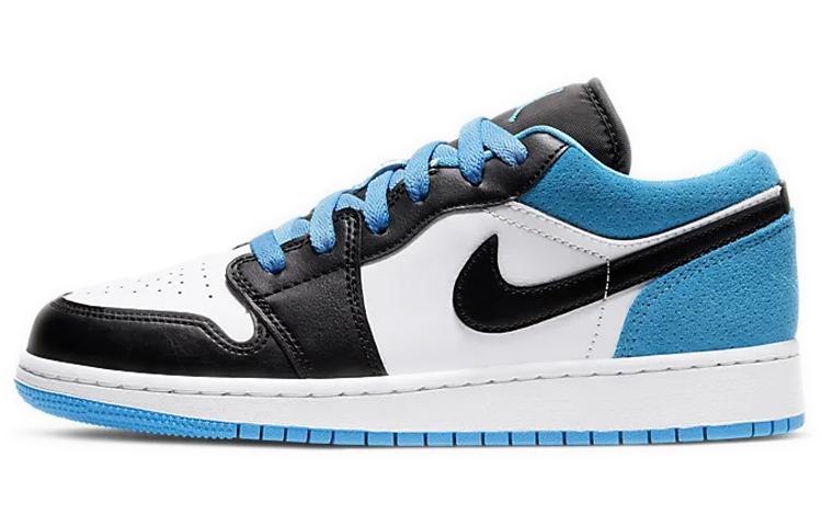 

Кеды унисекс Jordan Air Jordan 1 low SE Laser Blue GS разноцветные 35.5 EU, Разноцветный, Air Jordan 1 low SE Laser Blue GS