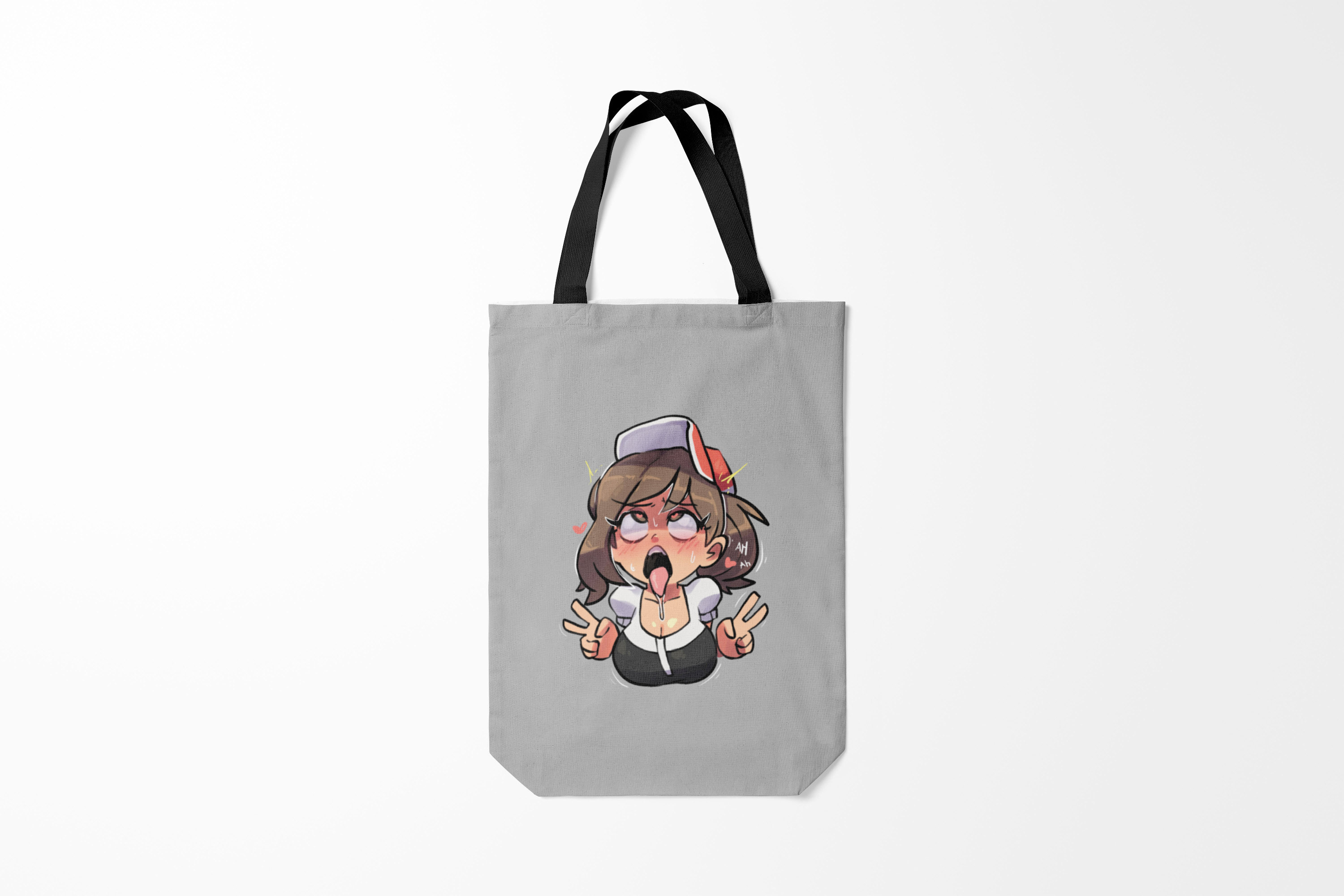 

Сумка шoппер унисекс Burnettie Ahegao Миленькое АХЕГАО,, Ahegao Миленькое АХЕГАО