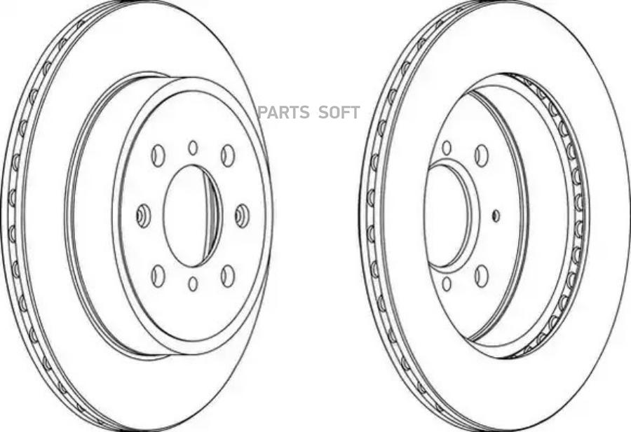 

Диск Тормозной Ferodo Ddf1509C1