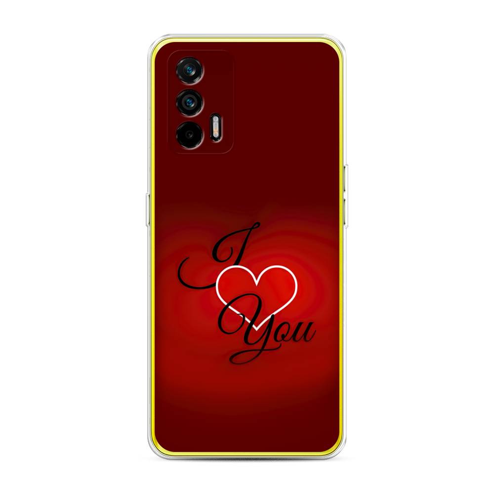 

Чехол Awog на Realme Q3 Pro "I love you 3", Разноцветный, 256550-6
