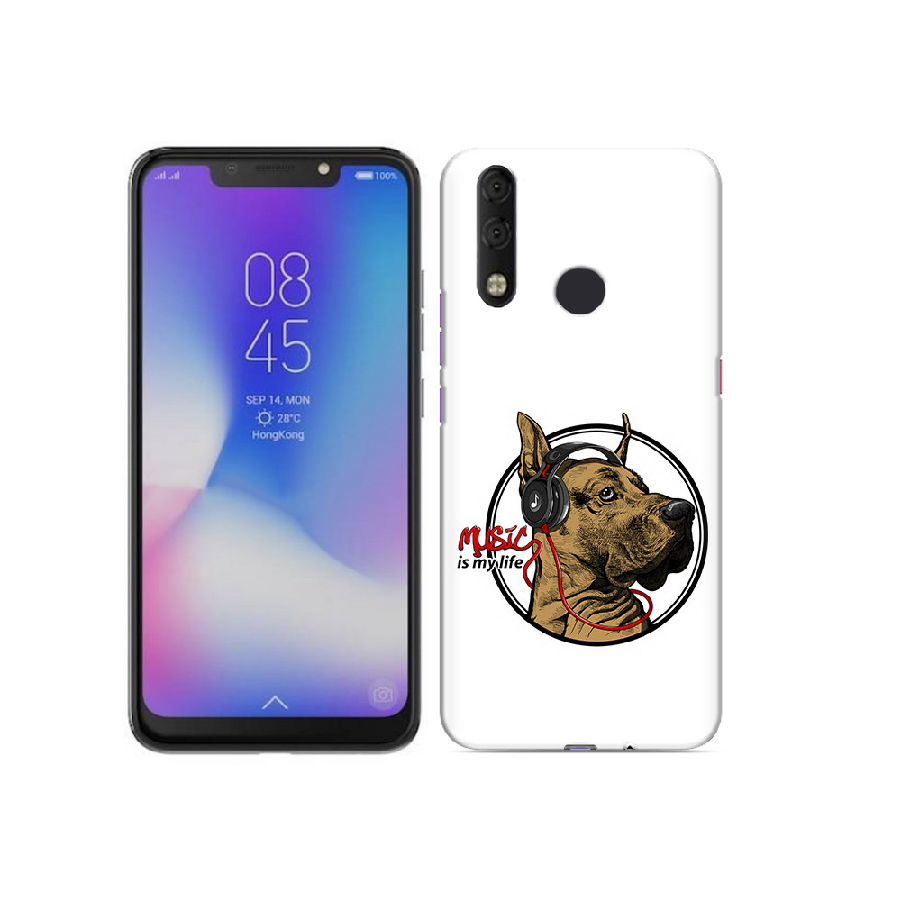 

Чехол MyPads Tocco для Tecno Camon 11 Pro музыкальная собака, Tocco