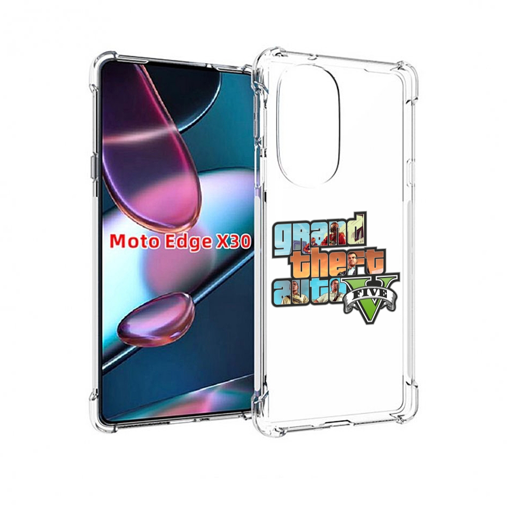 

Чехол MyPads ГТА для Motorola Moto Edge X30, Прозрачный, Tocco
