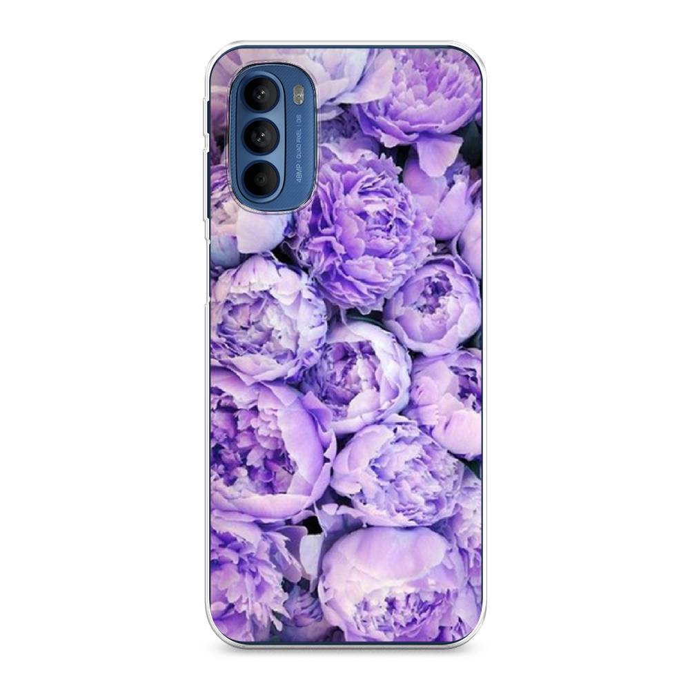 

Чехол Awog на Motorola Moto G31/G41 "Пионы сиреневые", Разноцветный, 242550-8