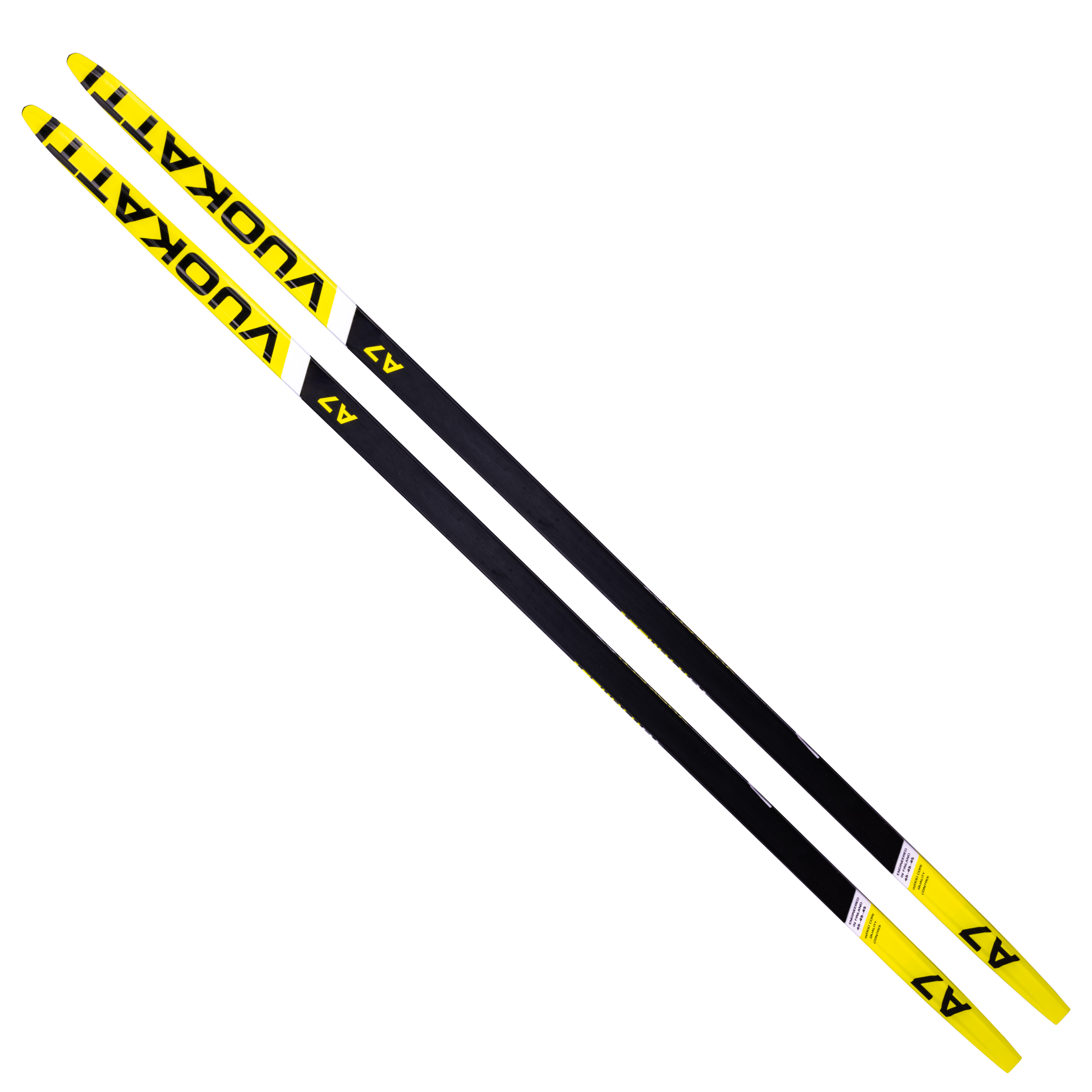 Лыжи беговые 175 см VUOKATTI Wax BlackYellow 2732₽