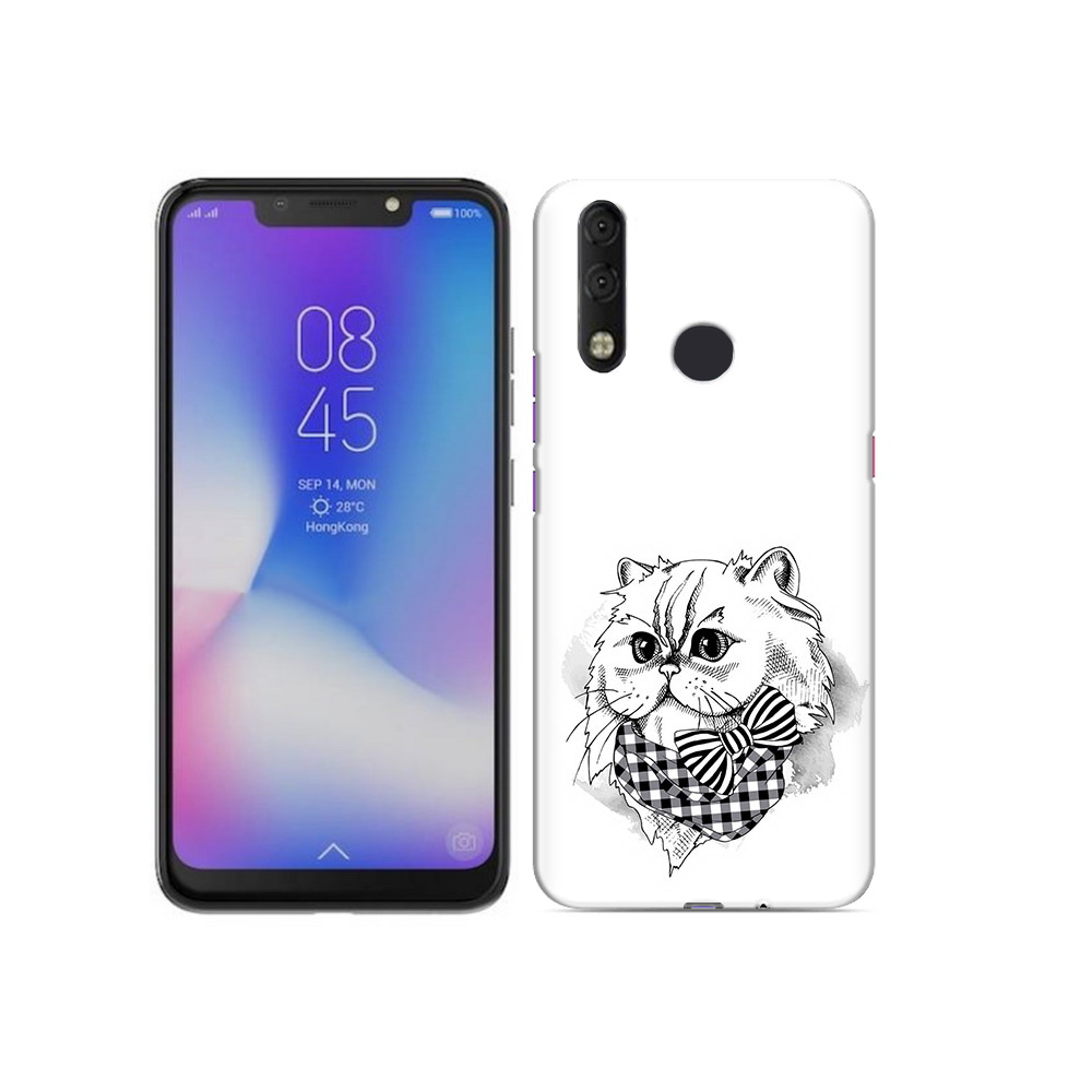 

Чехол MyPads Tocco для Tecno Camon 11 Pro нарисованная красивая кошечка, Tocco