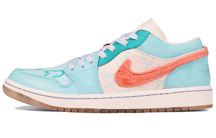 

Кеды унисекс Jordan Air Jordan 1 Low SE Mighty Swooshers голубые 44 EU, Голубой, Air Jordan 1 Low SE Mighty Swooshers