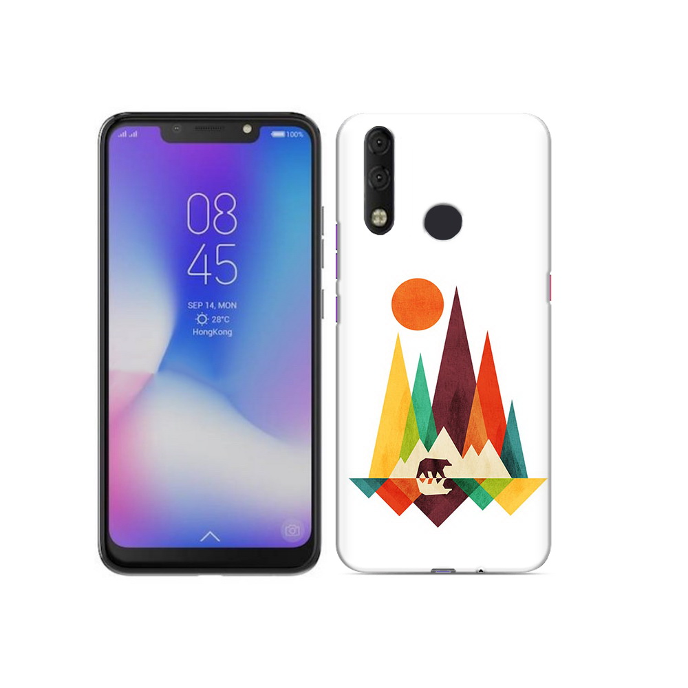 

Чехол MyPads Tocco для Tecno Camon 11 Pro нарисованные горы с медведем, Tocco