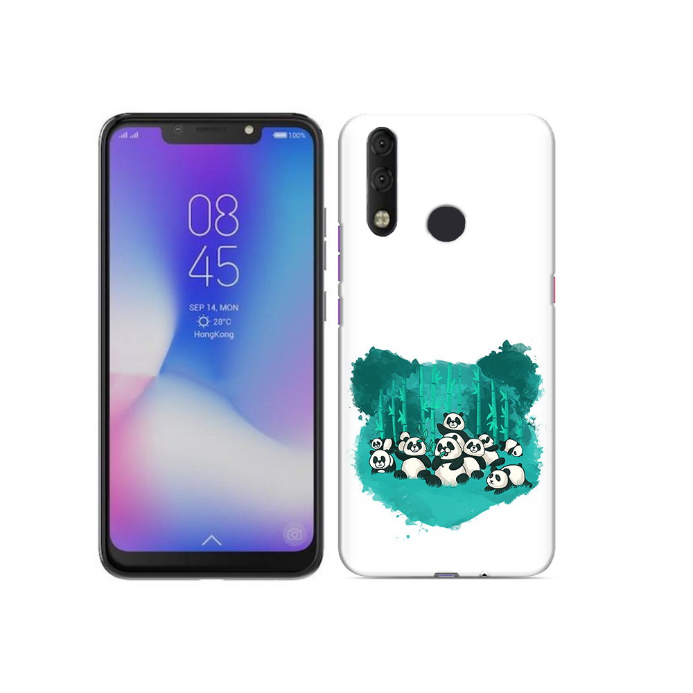 

Чехол MyPads Tocco для Tecno Camon 11 Pro нарисованные панды, Tocco