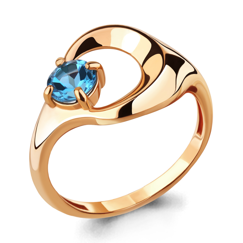 

Кольцо из серебра р.  AQUAMARINE 6552205_925_з, 6552205_925_з