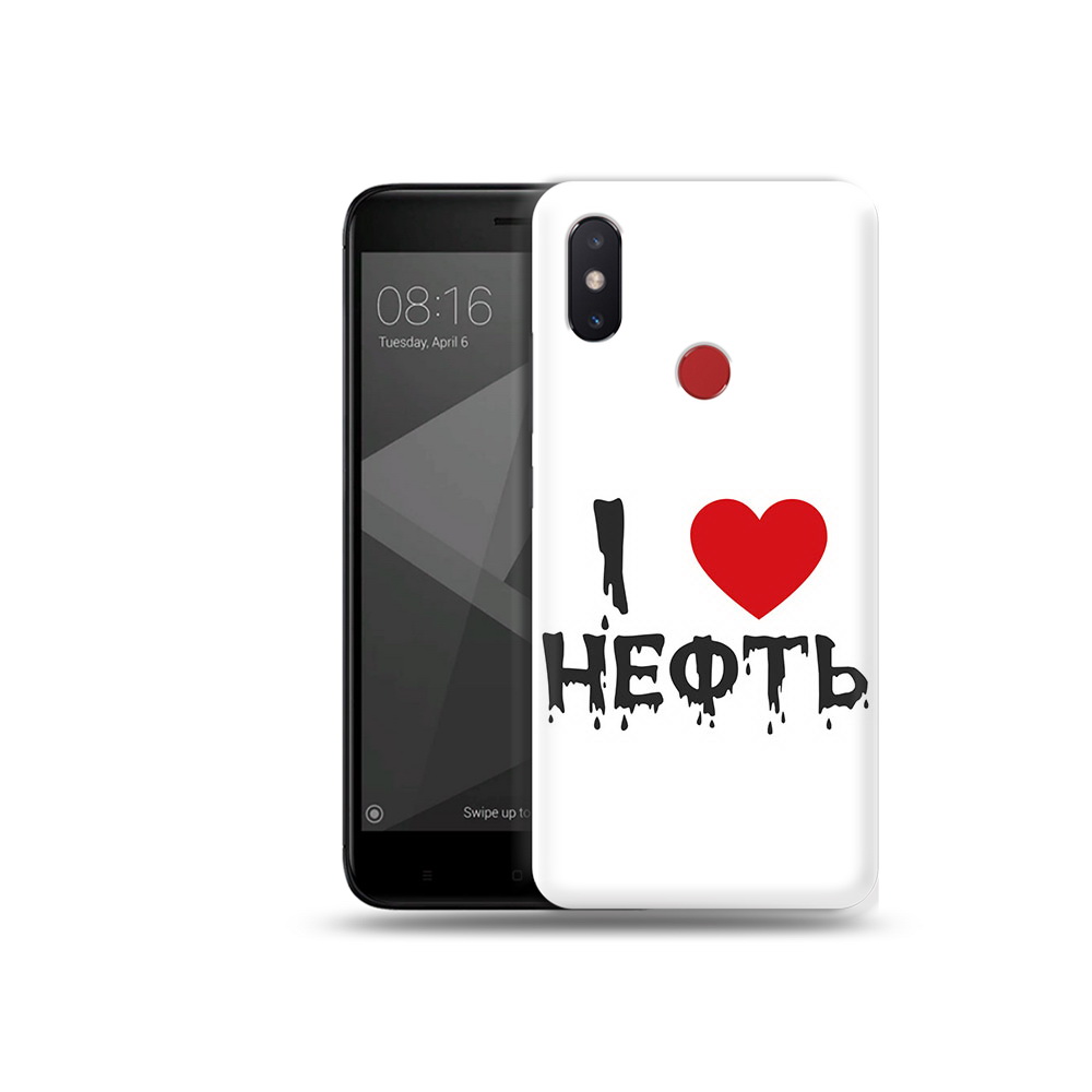

Чехол MyPads Tocco для Xiaomi Mi 8 SE нефть (PT113500.331.522), Прозрачный, Tocco