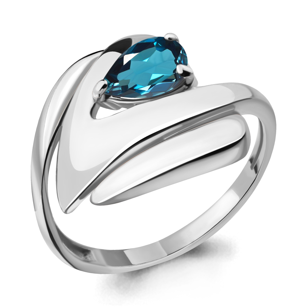 

Кольцо из серебра р. , AQUAMARINE 6590508_925_р, 6590508_925_р