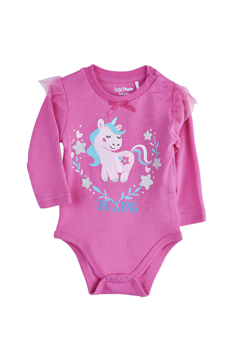 

Боди детское Kari baby SS19B96000726 розовый р.74, SS19B96000726