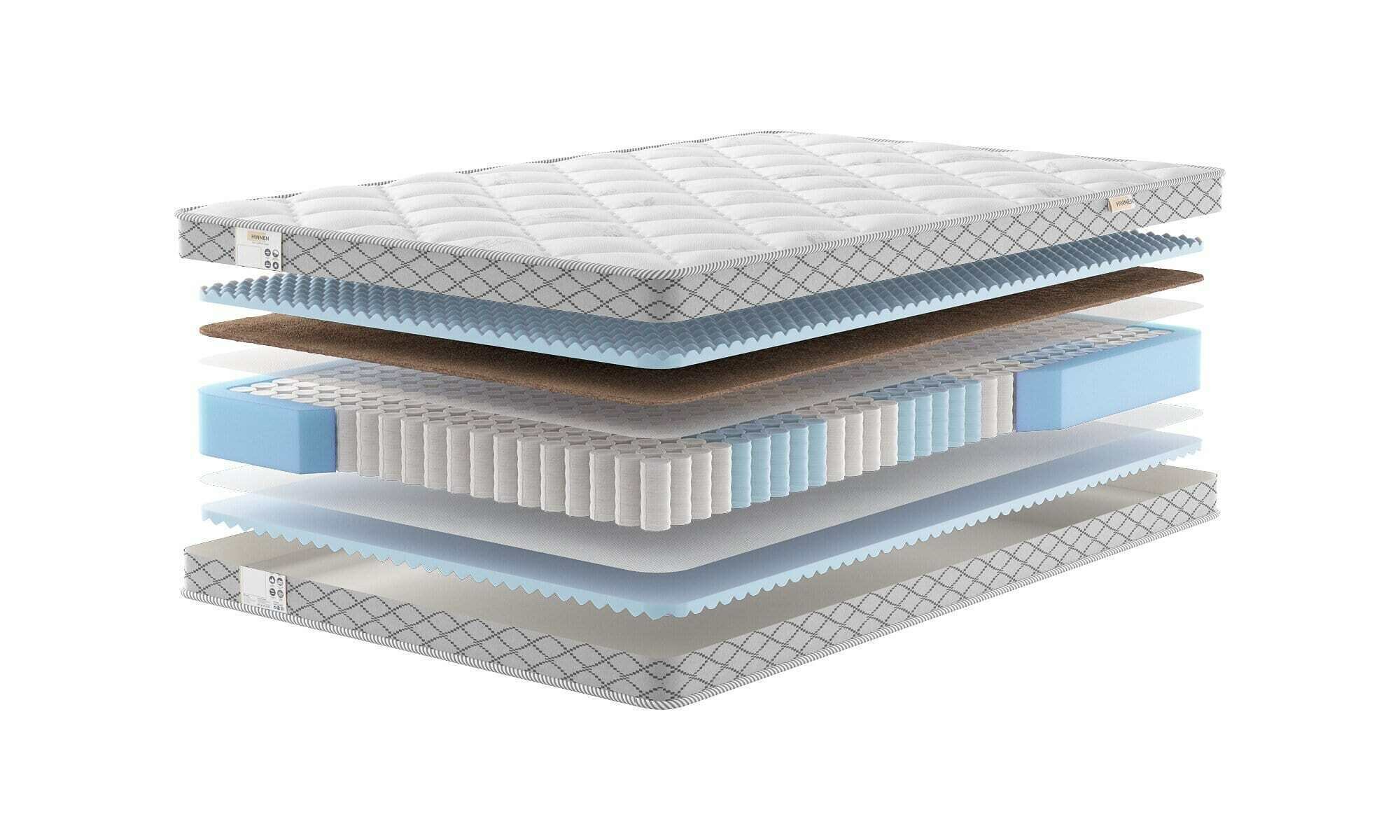 

Матрас Hinnen Optima Comfort 160x190, Белый, Optima Comfort