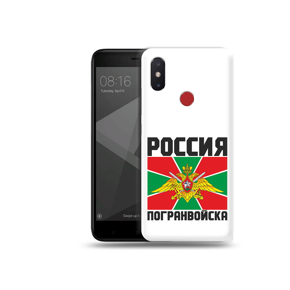 

Чехол MyPads Tocco для Xiaomi Mi 8 SE погранвойска (PT113500.331.548), Прозрачный, Tocco