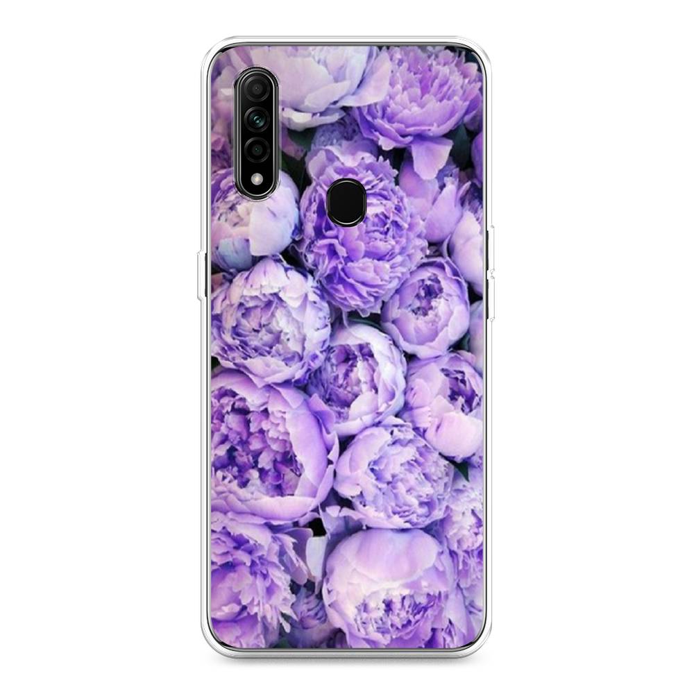 

Чехол Awog на Oppo A31 "Пионы сиреневые", Разноцветный, 252250-8