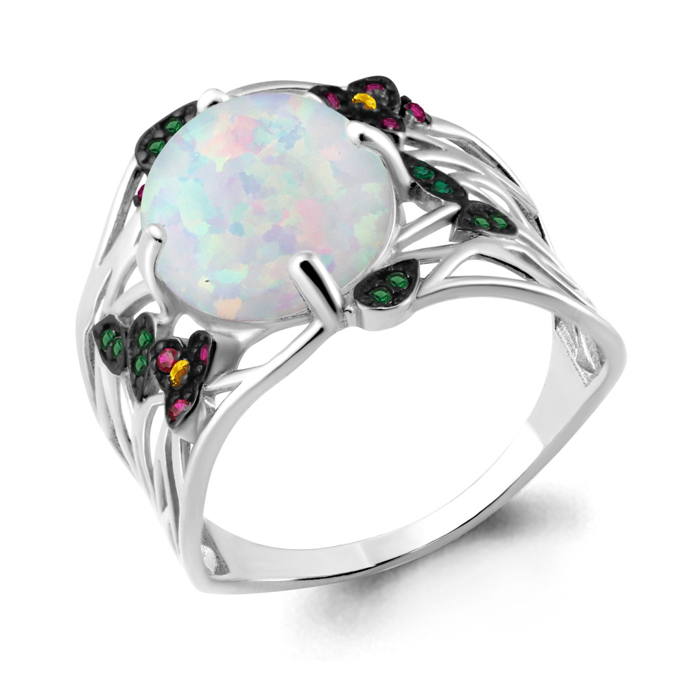 

Кольцо из серебра р. 18,5 AQUAMARINE 6599798ГВЕ_925_р, 6599798ГВЕ_925_р