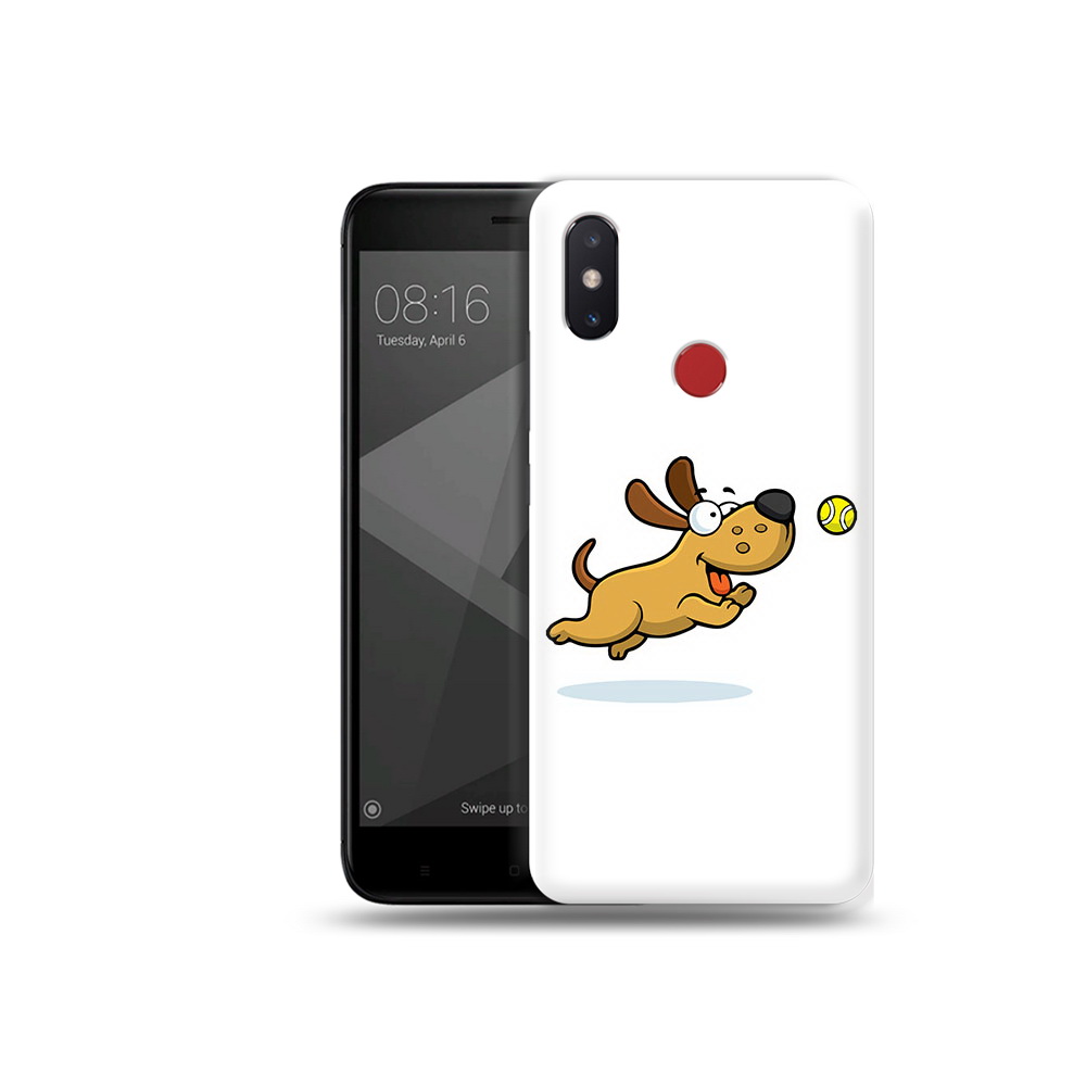 

Чехол MyPads Tocco для Xiaomi Mi 8 SE пёсик (PT113500.331.563), Прозрачный, Tocco