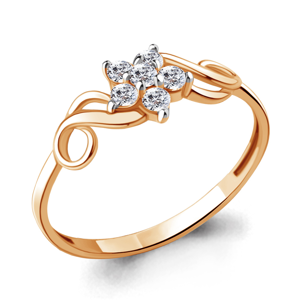 

Кольцо из серебра р. 15 AQUAMARINE 68003А_925_з, 68003А_925_з