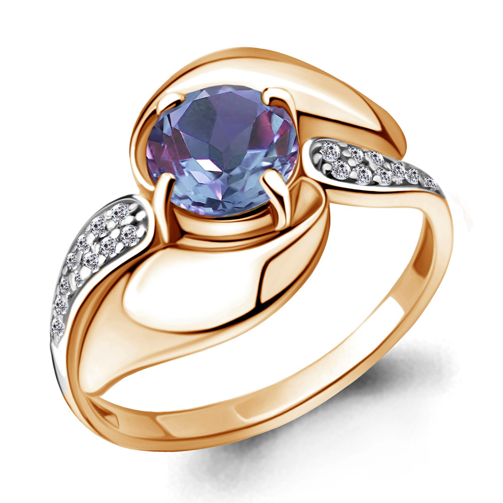 

Кольцо из серебра р. , AQUAMARINE 6587125А_925_з, 6587125А_925_з
