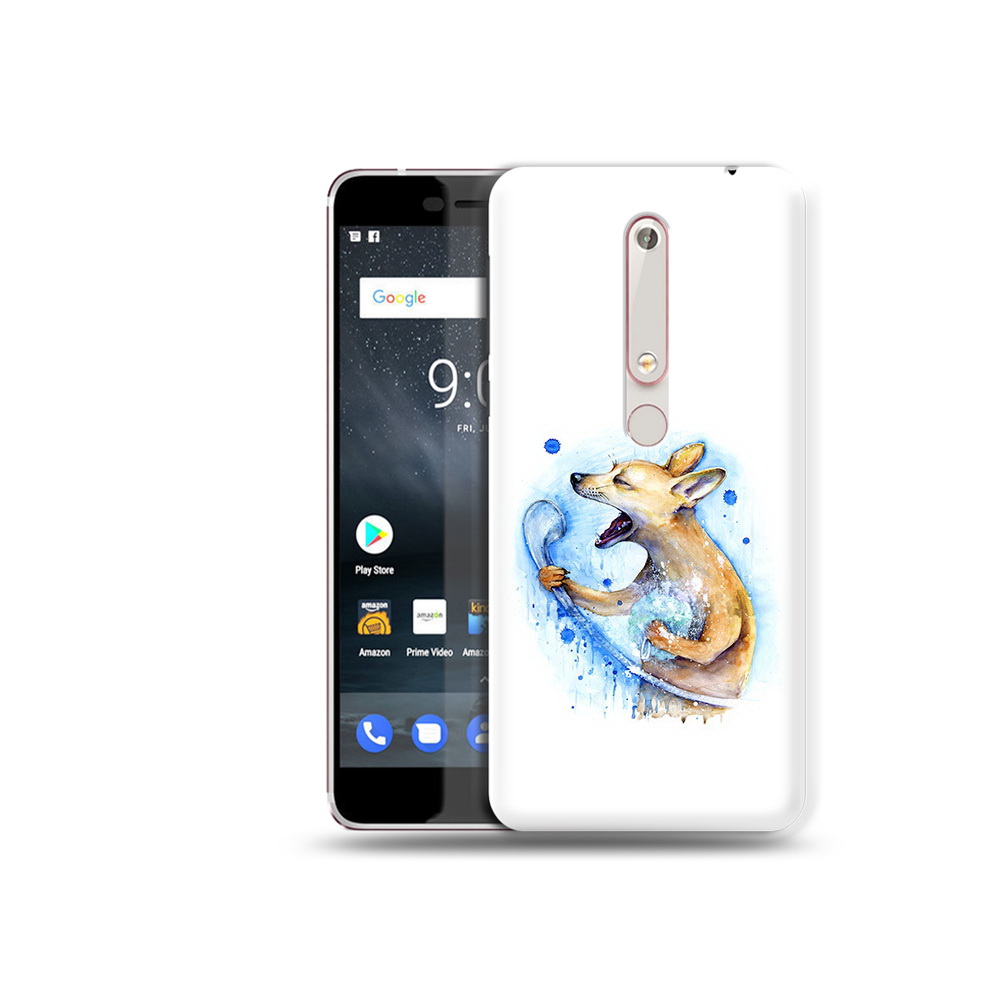 

Чехол MyPads Tocco для Nokia 6 пение в душе, Прозрачный, Tocco