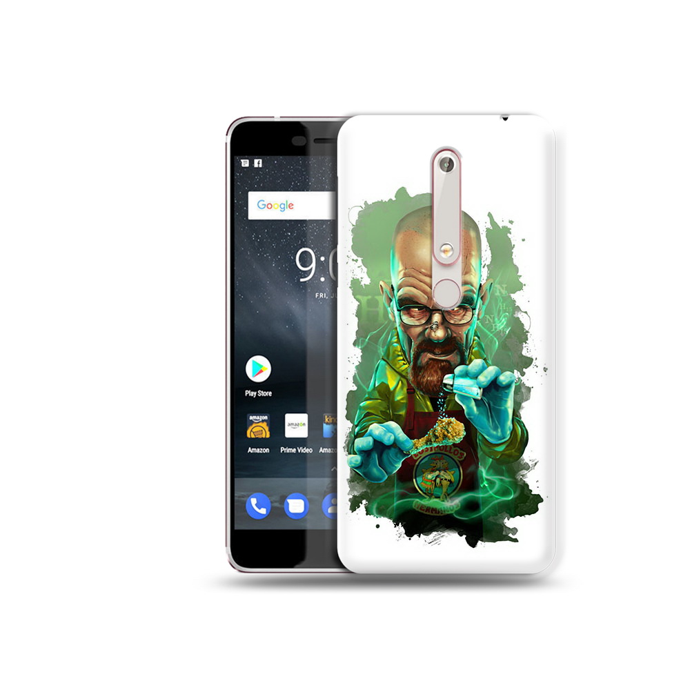 

Чехол MyPads Tocco для Nokia 6 повар, Прозрачный, Tocco