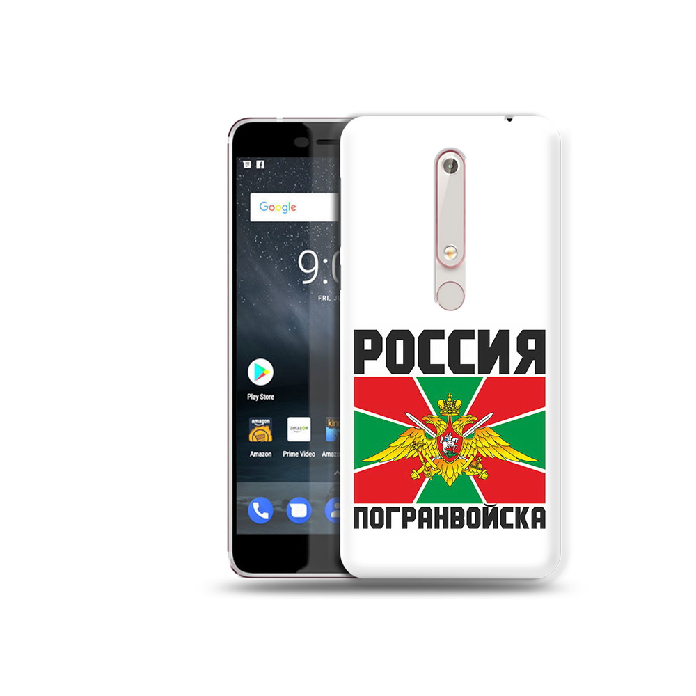 

Чехол MyPads Tocco для Nokia 6 погранвойска, Прозрачный, Tocco