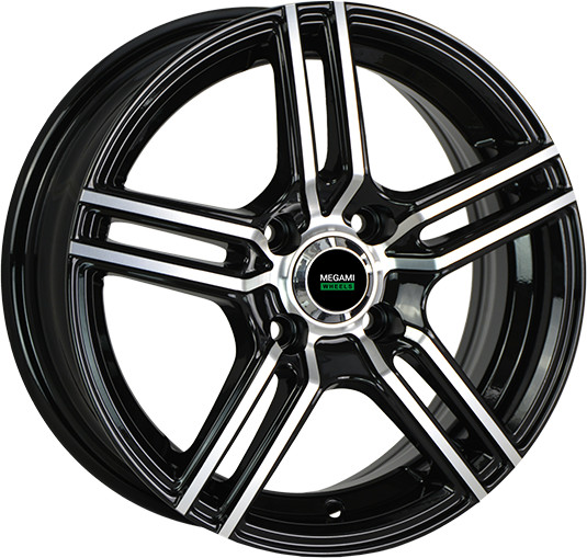 

Колесный диск Megami MGM-1 6x15/4x100 ET50 D60.1 BKF