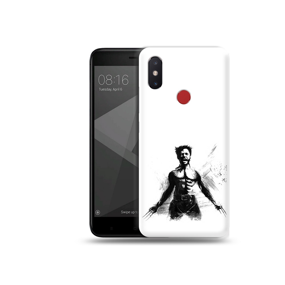 

Чехол MyPads Tocco для Xiaomi Mi 8 SE росомаха (PT113500.331.587), Прозрачный, Tocco
