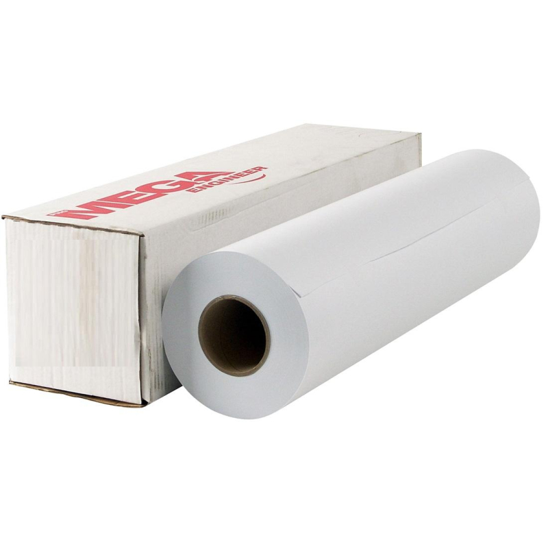 

Бумага широкоформатная ProMEGA engineer standart 80г 594мм x150м 76.2мм, Белый