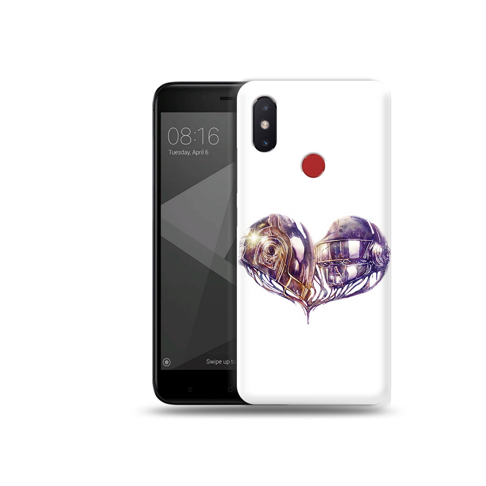 

Чехол MyPads Tocco для Xiaomi Mi 8 SE сердце абстракция (PT113500.331.596), Прозрачный, Tocco