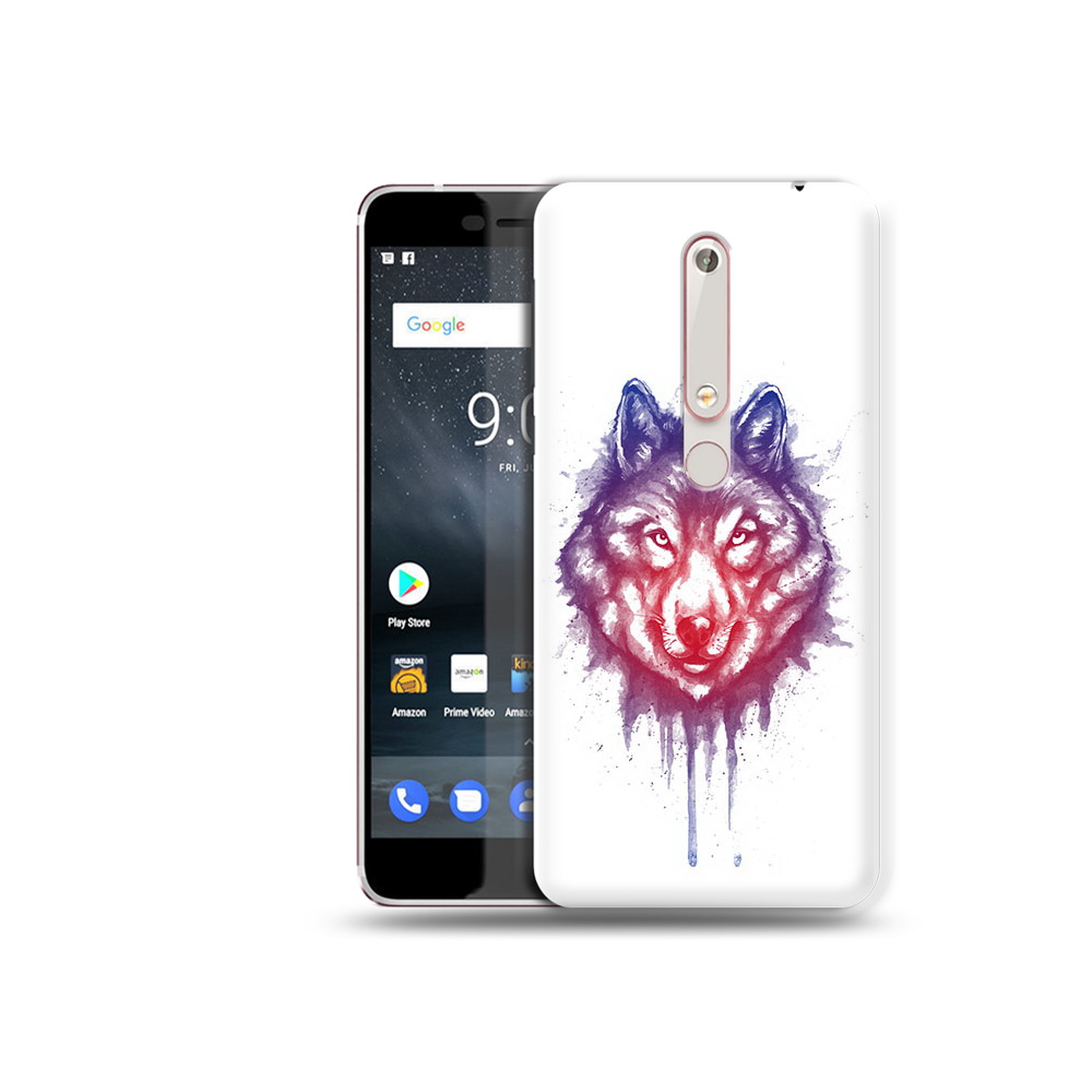 

Чехол MyPads Tocco для Nokia 6 пушистый волк, Прозрачный, Tocco
