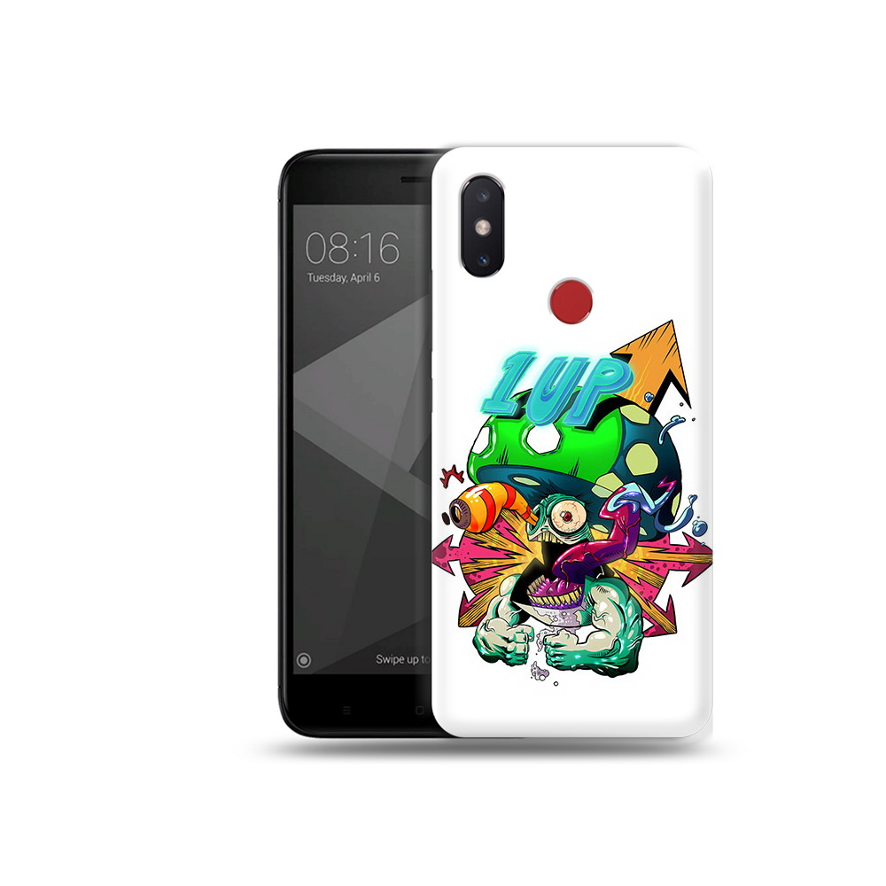 

Чехол MyPads Tocco для Xiaomi Mi 8 SE сильный гриб абстракция (PT113500.331.599), Прозрачный, Tocco