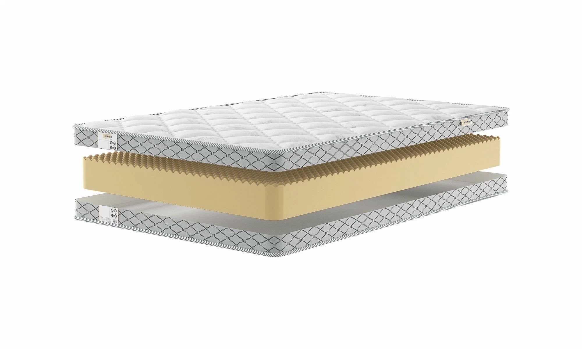 

Матрас Hinnen Status Flex 140x190, Белый, Status Flex
