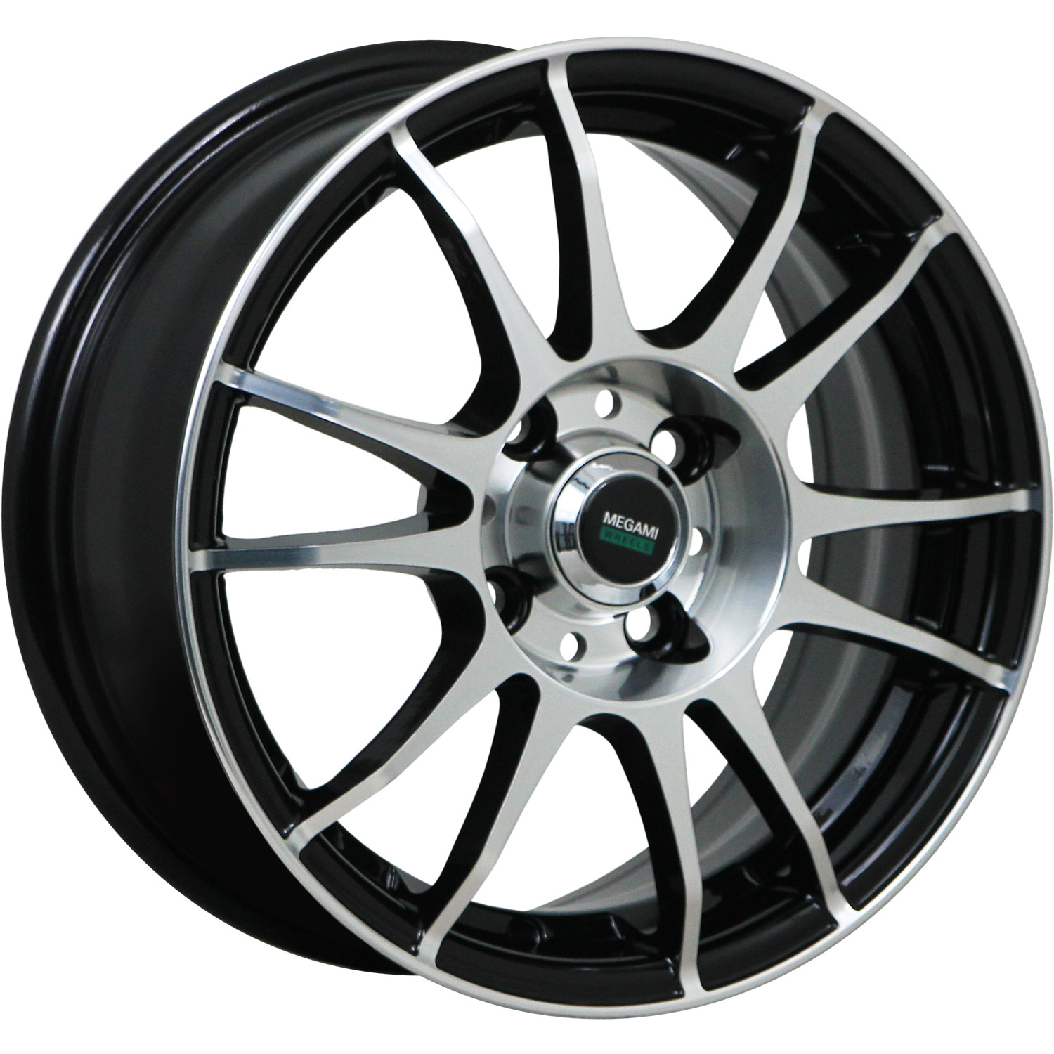 

Колесный диск Megami MGM-3 6x14/4x100 ET35 D73.1 BKF