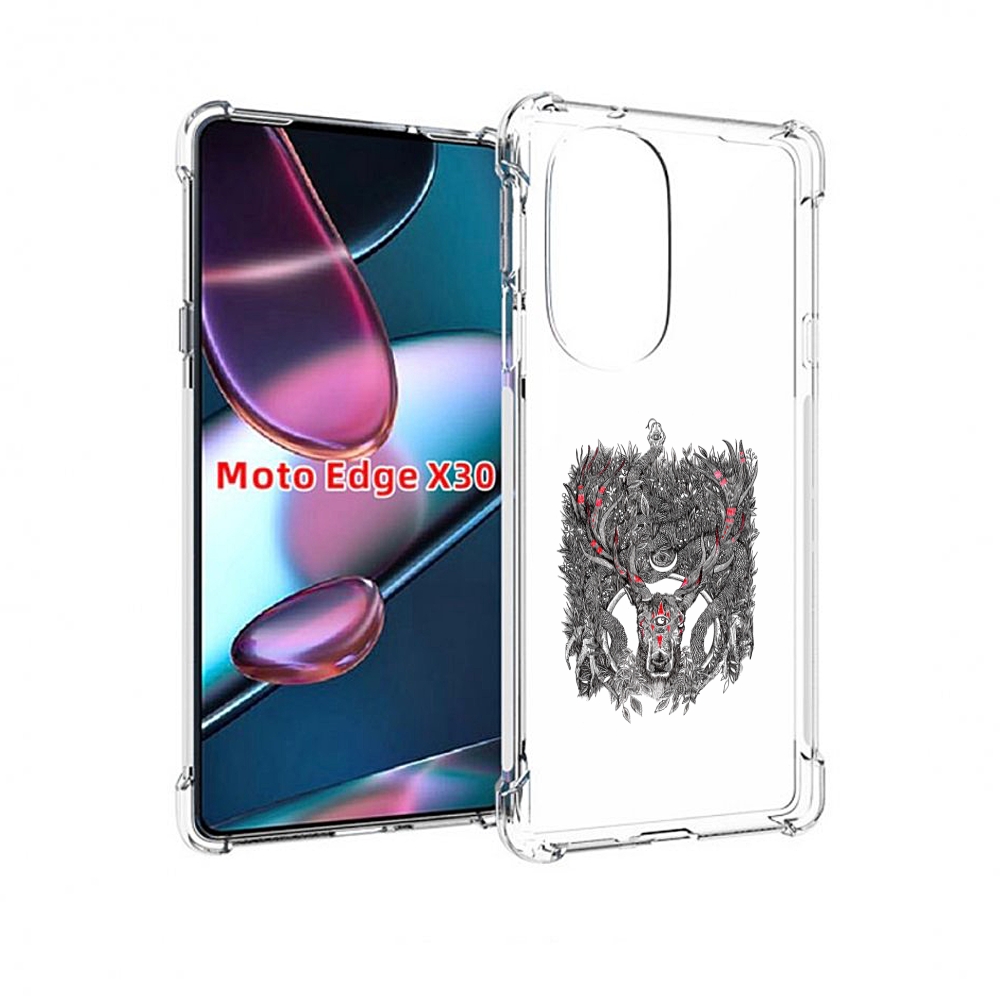 

Чехол MyPads Дизайнерские_676 для Motorola Moto Edge X30, Прозрачный, Tocco