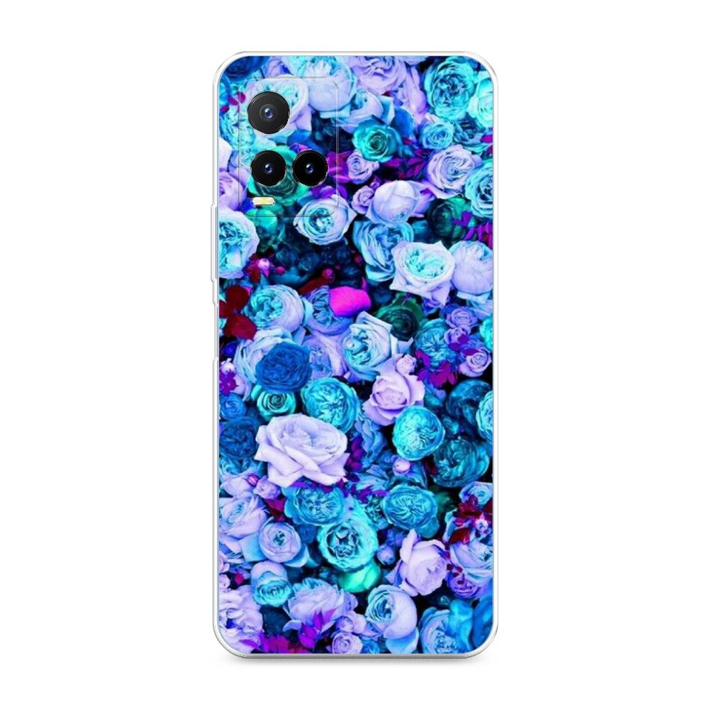 

Чехол для Vivo Y33s/Y21 "Цветочный ковер", Фиолетовый, 265850-2