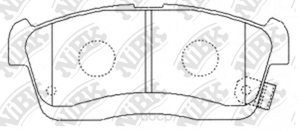 

Тормозные колодки NiBK для Toyota Passo 1.0 2005-2012, Passo 1.3 2008-2010 PN6492