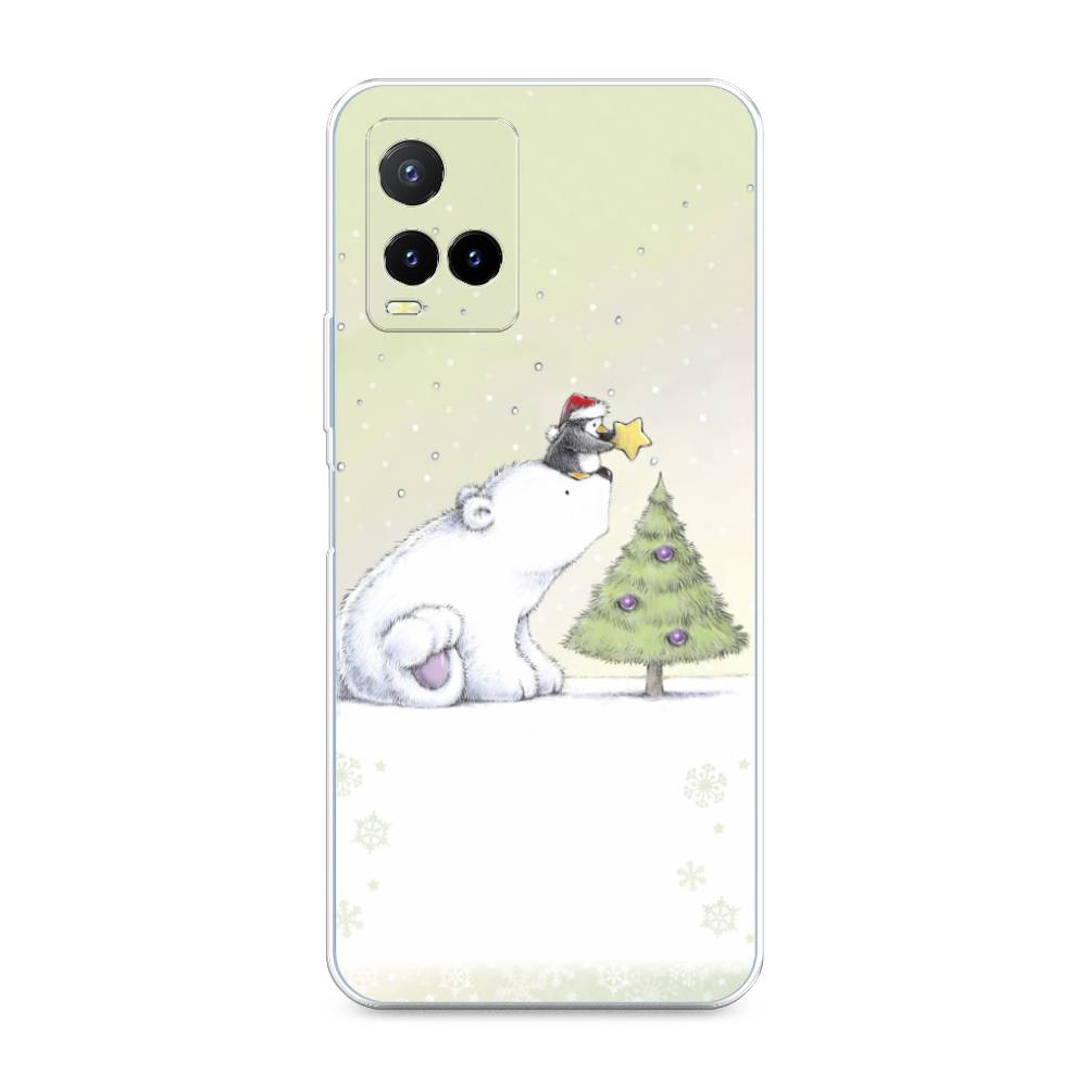 

Чехол для Vivo Y33s/Y21 "Украшение елки", Белый;бежевый, 265850-5