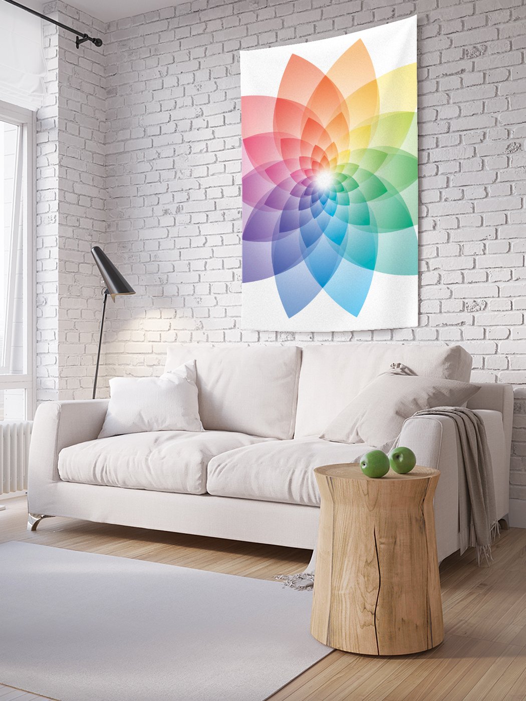 

Вертикальное фотопанно на стену JoyArty Спектр мандалы 150x200 см, Спектр мандалы