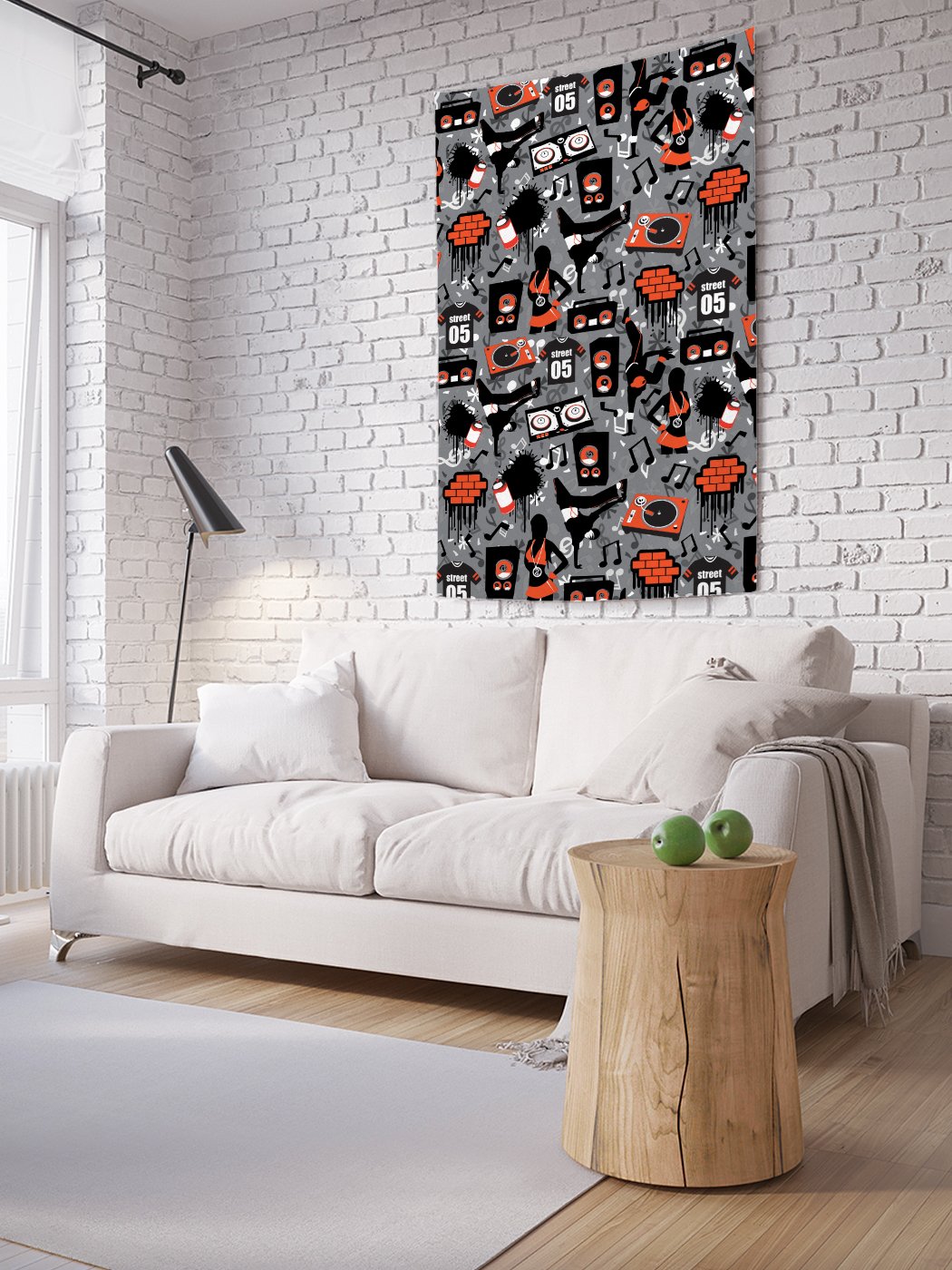 

Вертикальное фотопанно на стену JoyArty Дискотека на пятой улице 150x200 см, Дискотека на пятой улице
