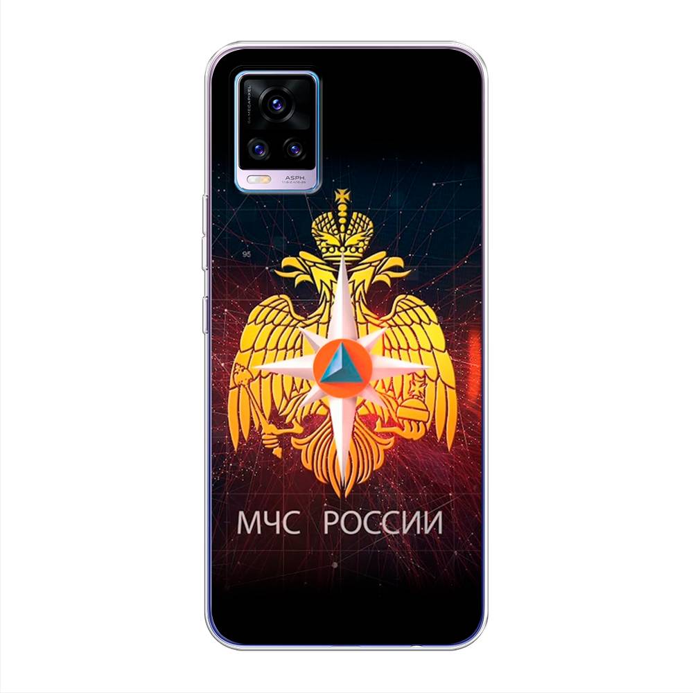 фото Силиконовый чехол "мчс россии" на vivo v20 awog