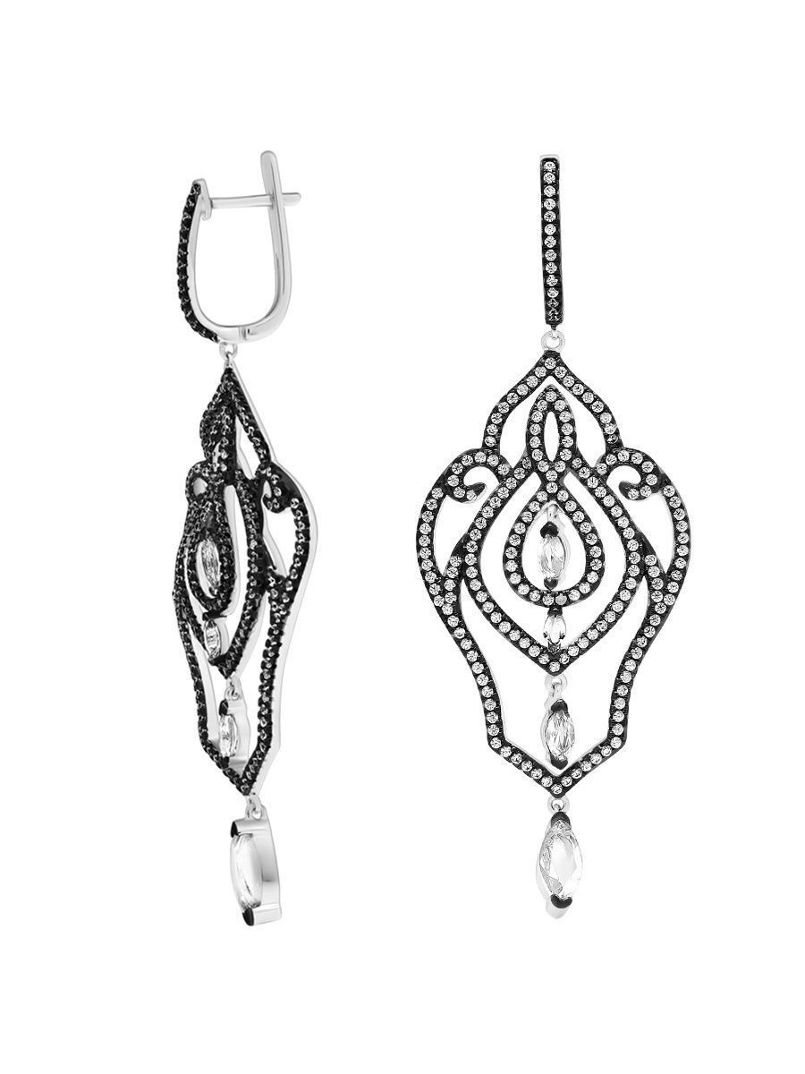 

Серьги из серебра VALTERA 093863, фианит, 093863
